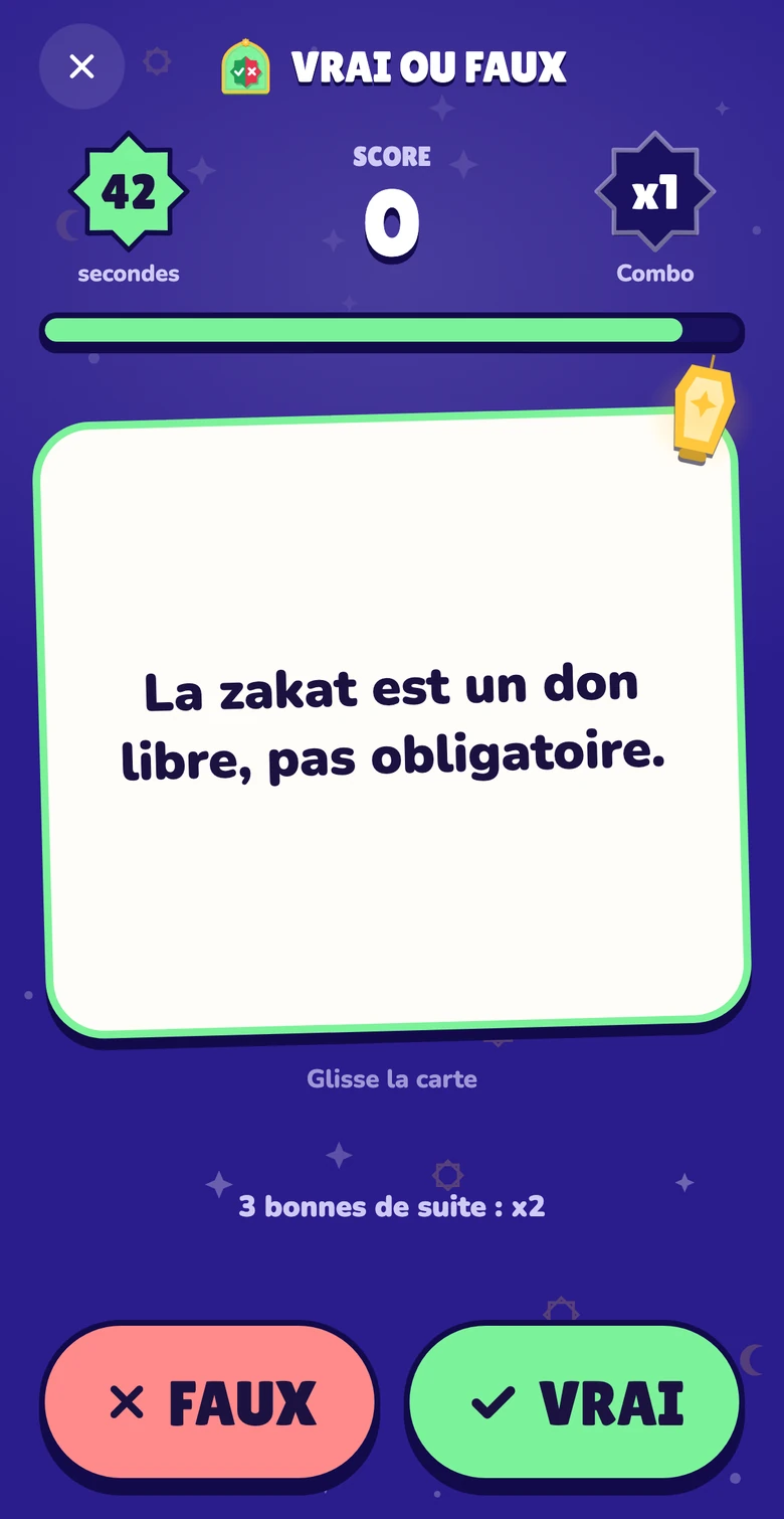 Vrai ou faux : une affirmation à juger en 45 secondes